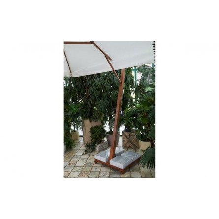 Профeссиональный зонт MAESTRO 350 круглый с воланом и базой