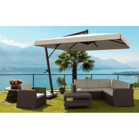 Профeссиональный зонт MAESTRO 350 круглый с воланом и базой