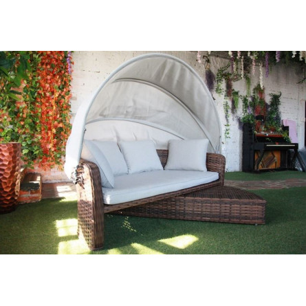 Диван-трансформер Violetta коричневый