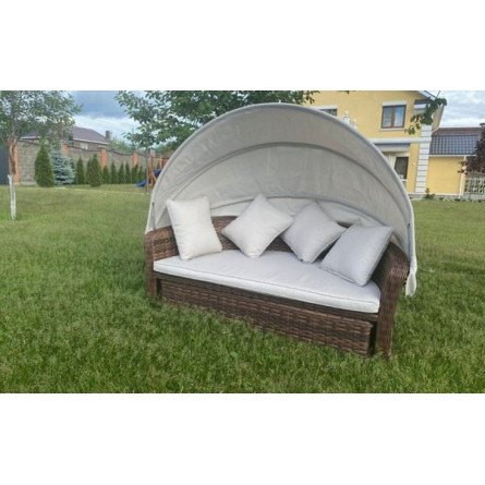 Диван-трансформер Violetta коричневый