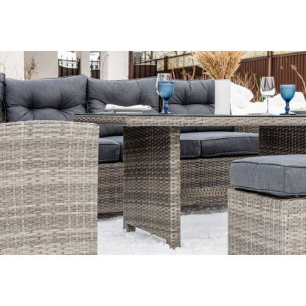 Угловой комплект Genry из искусственного ротанга