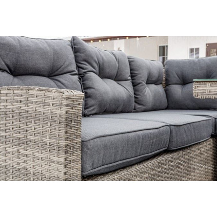 Угловой комплект Genry из искусственного ротанга