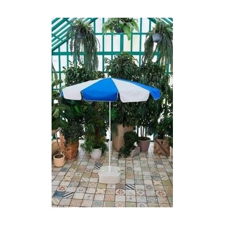 Зонт уличный Breeze 200 с функцией наклона (Синий с белым)