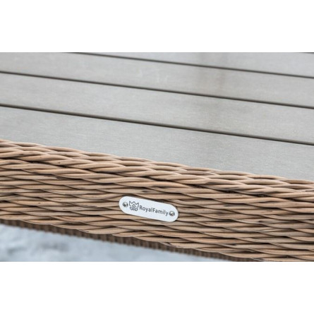 Обеденный комплект ISABELLA из искусственного ротанга
