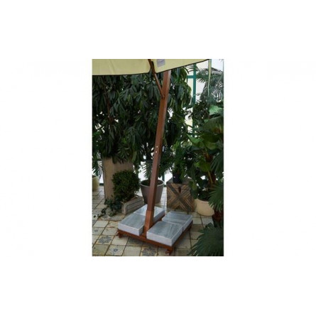 Качели Lyon с бежевыми подушками