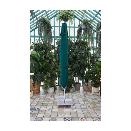 Зонт MISTRAL 300 квадратный (база в комплекте) зеленый