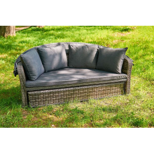 Диван-трансформер Violetta серый