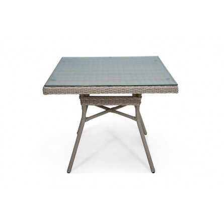 Комплект мебели MOKKA VILLA ROSA (стол обеденный квадратный, 4 кресла)