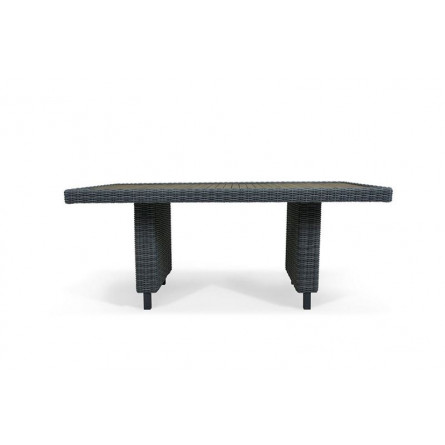 MOKKA BELLA стол прямоугольный с деревянной столешницей