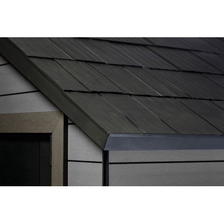 Сарай из ДПК Fusion 757 Серый