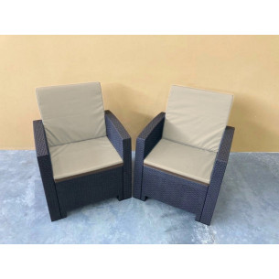 Комплект кресел под ротанг Калифорния “California“ (2 штуки)