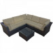 Модульный комплект Небраска угловая лаунж-зона