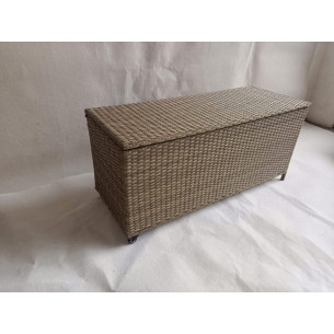 Сундук для хранения подушек из искусственного ротанга (137*54*64) 460л ХАРОМА "JARAMA"