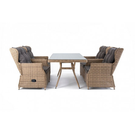 обеденная группа из искусственного ротанга