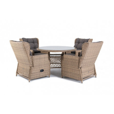 обеденная группа из искусственного ротанга