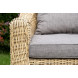 "Кон Панна" диван из искусственного ротанга двухместный, цвет соломенный "Кон Панна" диван из искусственного ротанга двухместный, цвет соломенный