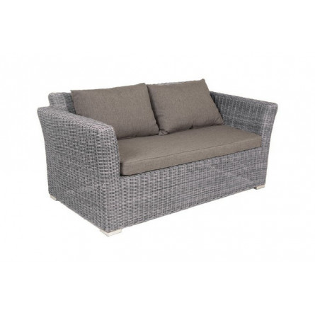 диван из искусственного ротанга двухместный