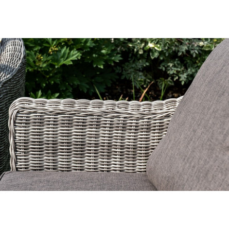 "Фабриция" кресло из искусственного ротанга, цвет серый