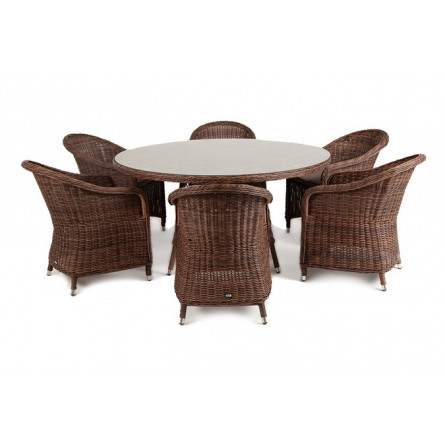 обеденная группа плетеная