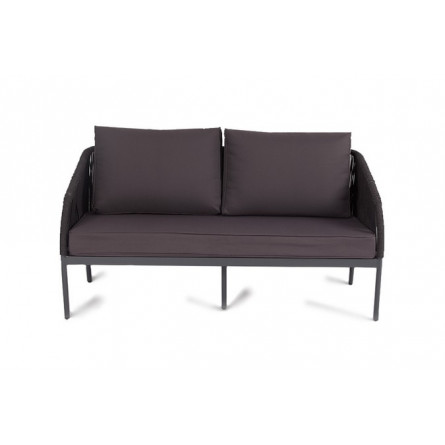 диван 2-местный плетеный из роупа