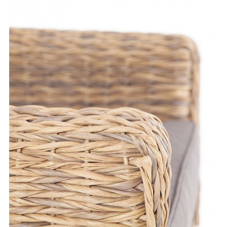 кресло из искусственного ротанга (гиацинт)