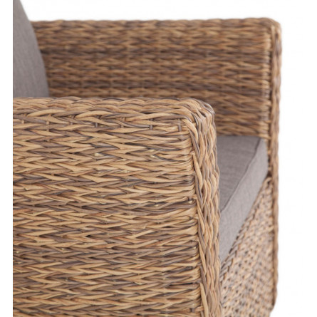 кресло из искусственного ротанга (гиацинт)