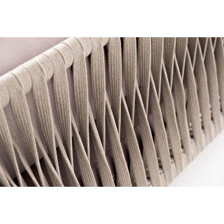 "Касабланка" модуль диванный правый, каркас из алюминия