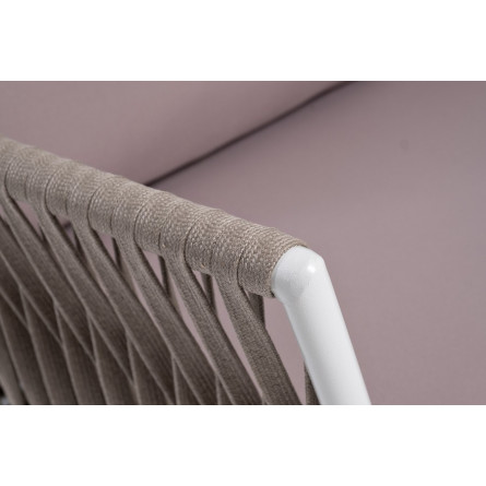 "Касабланка" модуль диванный правый, каркас из алюминия