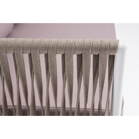 "Касабланка" модуль диванный правый, каркас из алюминия