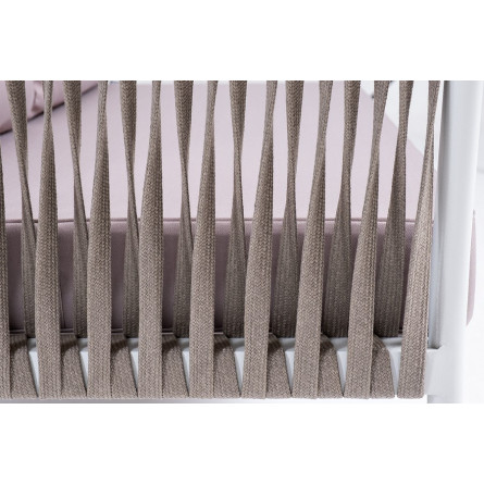 "Касабланка" модуль диванный правый, каркас из алюминия