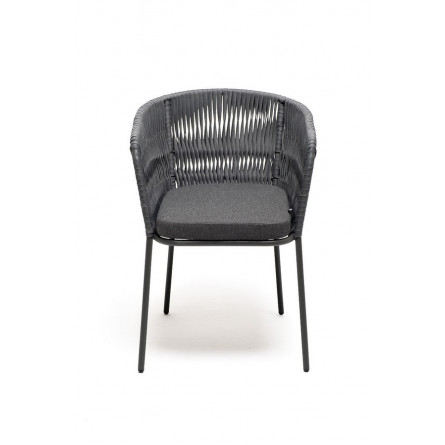 стул плетеный из роупа (колос)