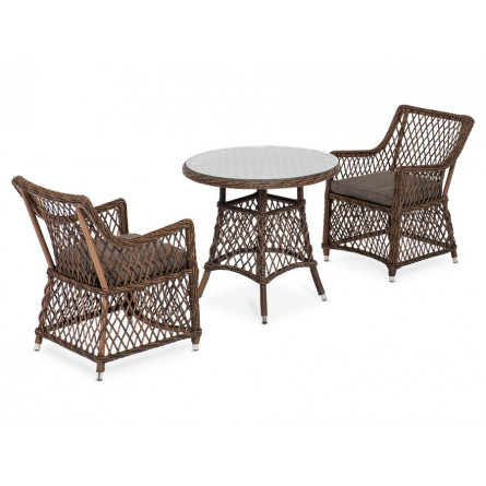 обеденная группа плетеная