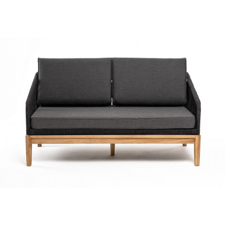 диван 2-местный плетеный из роупа