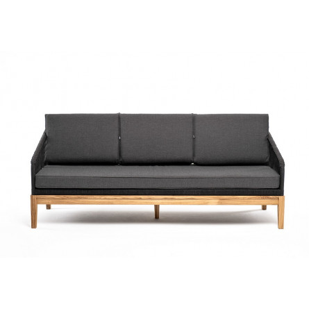 диван 3-местный плетеный из роупа