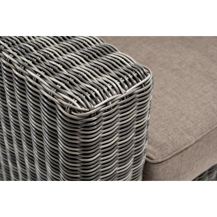 "Боно" лаунж-зона из искусственного ротанга, цвет графит