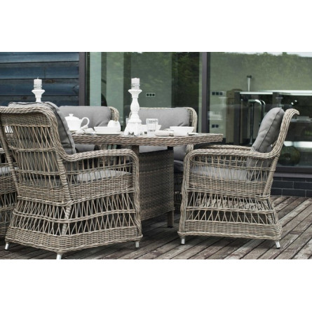 "Цесена" кресло плетеное из искусственного ротанга