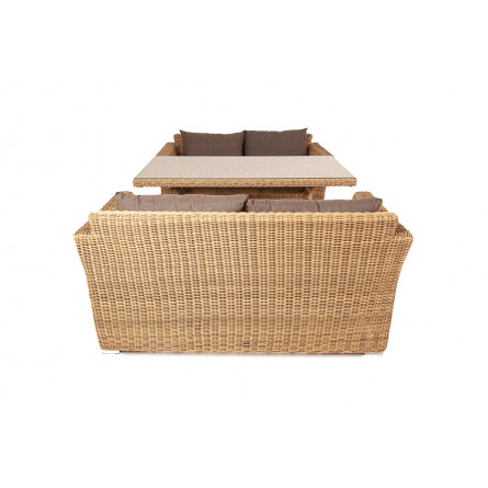 обеденная группа плетеная из ротанга