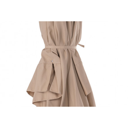 "Ливорно" зонт садовый 3х3м на боковой деревянной опоре