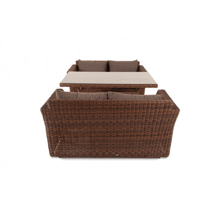 обеденная группа плетеная из ротанга