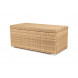 "Порту" сундук водонепроницаемый из искусственного ротанга, цвет соломенный