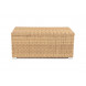 "Порту" сундук водонепроницаемый из искусственного ротанга, цвет соломенный