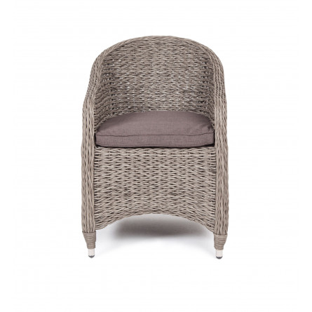 плетеное кресло из искусственного ротанга (гиацинт)