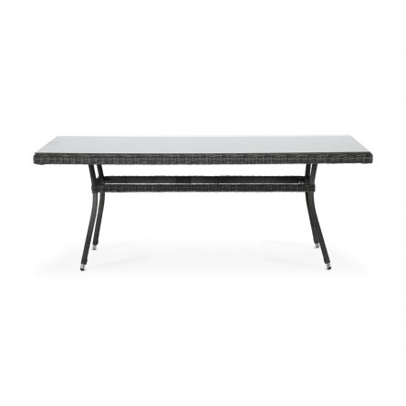 плетеный стол из искусственного ротанга 200х90см