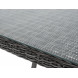 "Латте" плетеный стол из искусственного ротанга 200х90см, цвет графит "Латте" плетеный стол из искусственного ротанга 200х90см, цвет графит