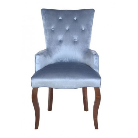 Кресло Виктория (темный тон / 9 - небесно-голубой)