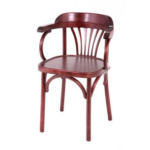 Стул Венский твердый (махагон)