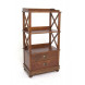 Стеллаж 2 полки (Орех) 112
