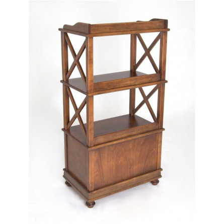 Стеллаж 2 полки (Орех) 112