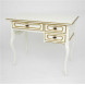 Стол 22 (Слоновая кость+золотая патина) малый
