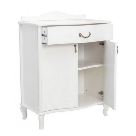 Комод "Джульетта" с распашными дверцами (молочный дуб) Вис